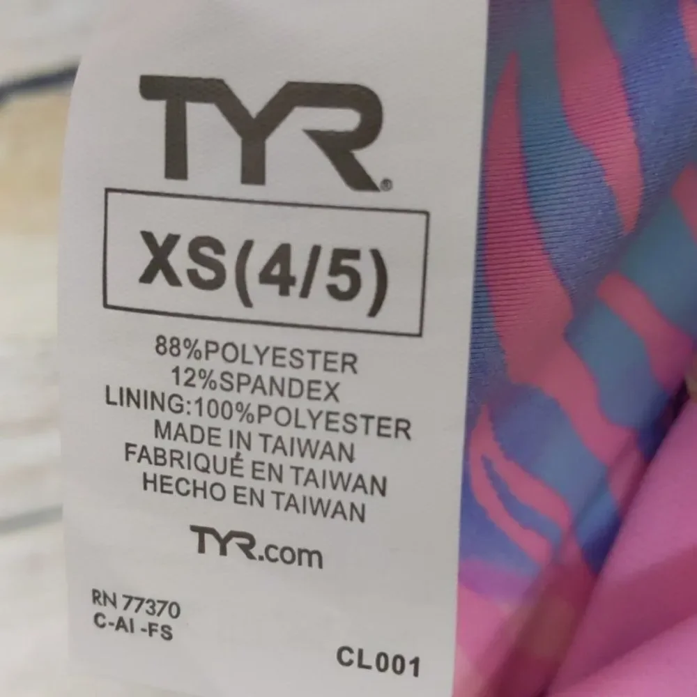 TYR girls tankini